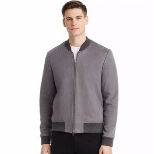 Monfrere  Maverick Bomber Jacket Full Zip Gray Mens size XL NEW
